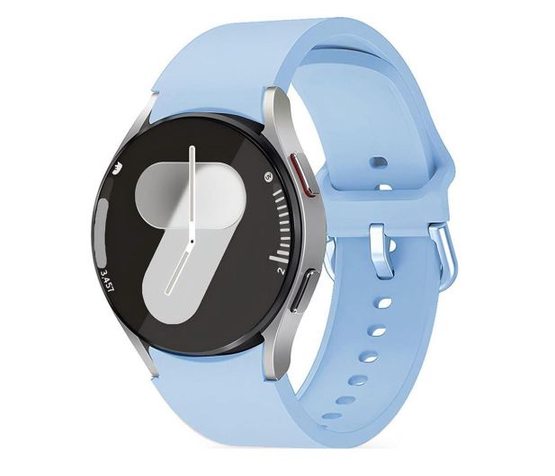 TECH-PROTECT Silicone do Galaxy Watch 4 / 5 / 5 Pro / 6 / 7 / FE Sky Blue 5906302313495 - 1290127 - zdjęcie